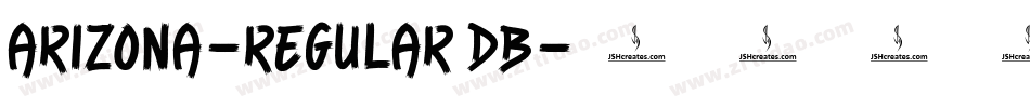 Arizona-Regular DB字体转换